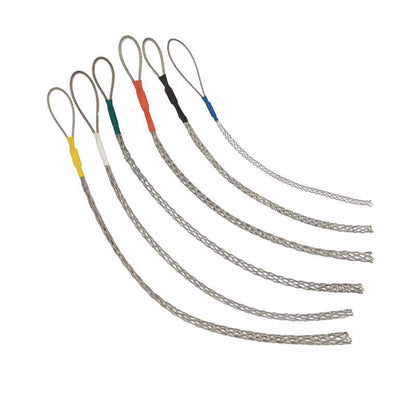 Stainless Steel Cable Pulling Sock Wire Grip Tool for NBN Telstra Ducting 6 Sizes - Red(10-12MM)