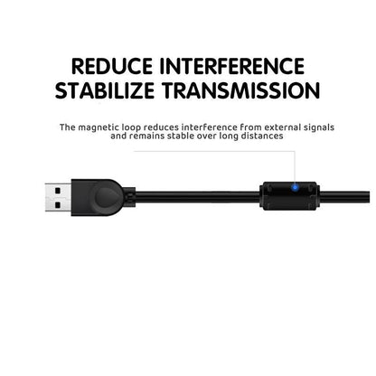 Usb Extension Data Cable 2.0 A Male To A Female Long Cord For Macbook & Computer - 5 m