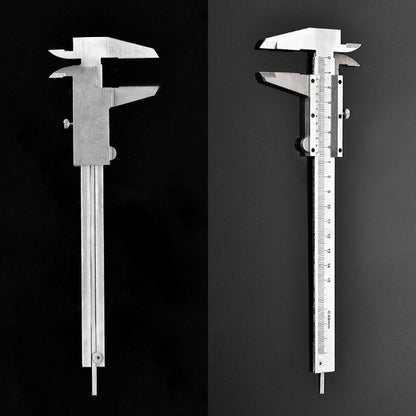 Stainless Steel Vernier Caliper 200mm Micrometer Measuring Tool Gauge Ruler