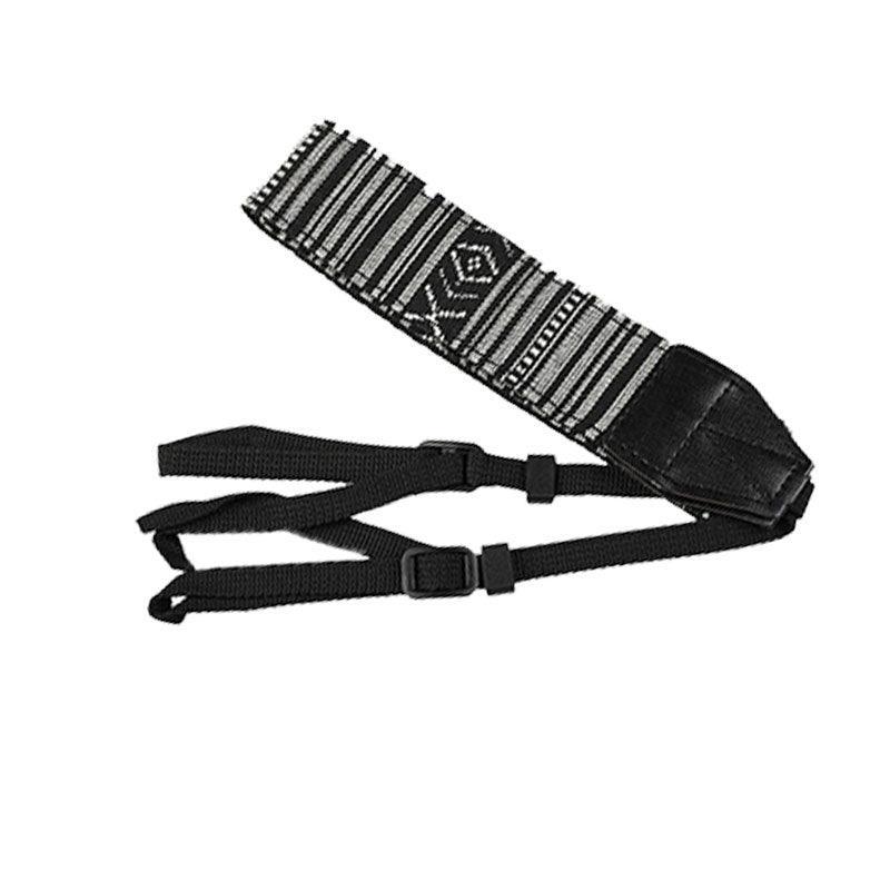 Camera Strap Compatible With Sony Nikon Olympus Dslr Canon Vintage Shoulder Neck - Red