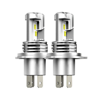 2 Pack H4 LED Headlight Bulbs 6000K White 9600LM High Low Beam Canbus Ready