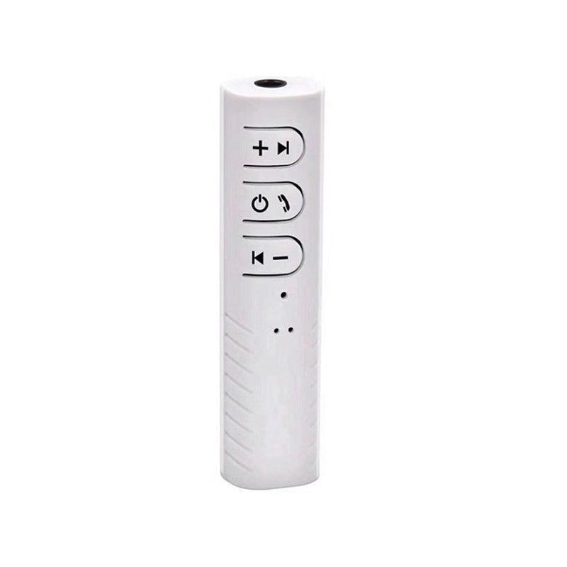 Bluetooth 5.0 Audio Receiver Wireless 3.5mm AUX Music Adapter for Car Home Stereo - White