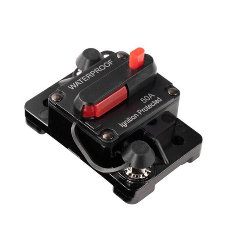 Waterproof Car Circuit Breaker Fuse Reset 30-300A AMP 12V-48V DC Car Boat IP67 - 300A