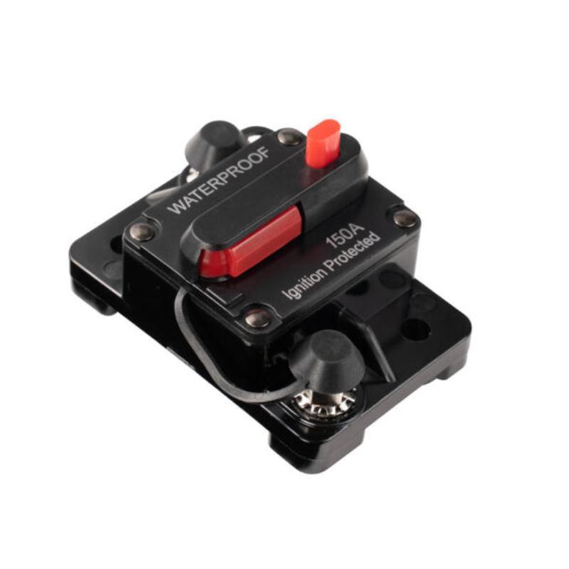Waterproof Car Circuit Breaker Fuse Reset 30-300A AMP 12V-48V DC Car Boat IP67 - 30A