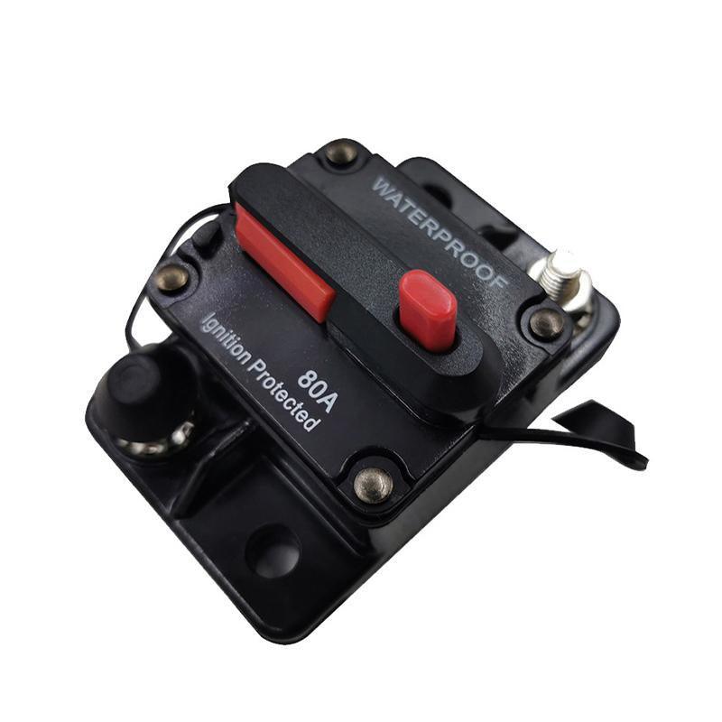 Waterproof Car Circuit Breaker Fuse Reset 30-300A AMP 12V-48V DC Car Boat IP67 - 60A