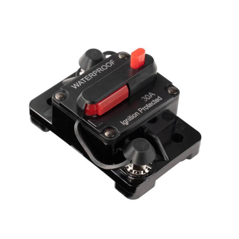 Waterproof Car Circuit Breaker Fuse Reset 30-300A AMP 12V-48V DC Car Boat IP67 - 80A