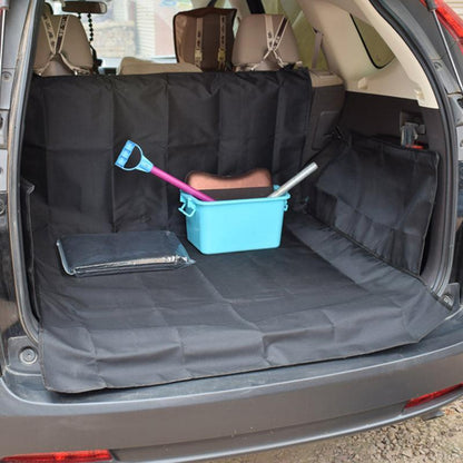 Pet Dog Car Boot Cargo Liner Cover Mat Waterproof Protector Cat Suv Ute Black - L SUV - 185cm x 105cm x 35cm