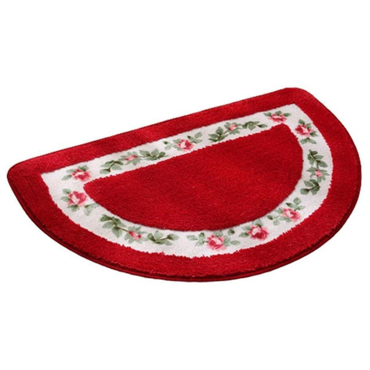 Non Slip Entry Mat Indoor Outdoor Mat Washable Foot Mat Foyer Bedroom - Pink