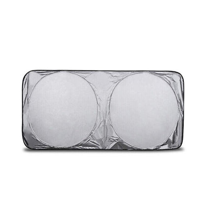 Car Windshield Sunshade Foldable 150×70cm UV Block Front Visor for SUV Van