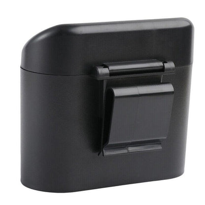 Mini Car Trash Bin with Lid Multifunction Rubbish Can for Vehicle Office Desktop Use
