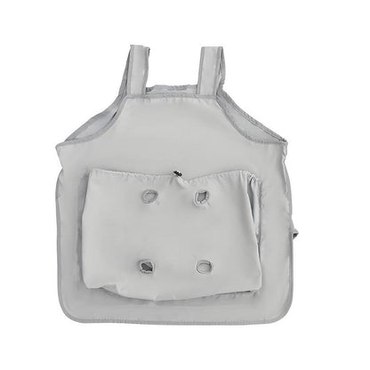 Cat Carrying Apron Non Stick Hair Kangaroo Pouch Pet Grooming Suit Portable
