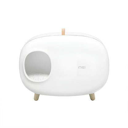 Cat Litter Box Semi-closed Cat Supplies Cat Toilet Drawer Large Cat Litter Box - Green