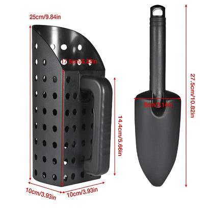 2PCS Cat Litter Scoop Durable Plastic Cleaning Shovel Kitty Box Waste Removal