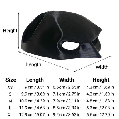 Halloween Bat Mask Cat Mask Pet Costume Accessories for Small Dogs Cats Outfit - S