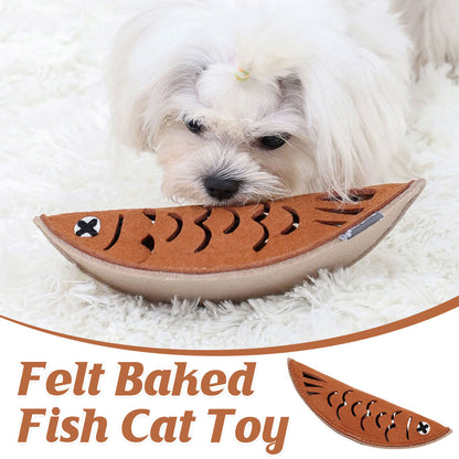 Cat Interactive Toy Food Dispenser Hide And Seek Puzzle Pet Toy Training Fun
