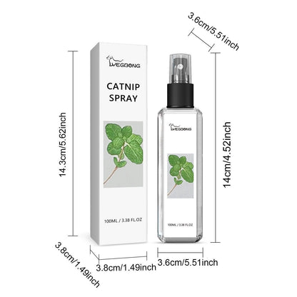 Catnip Spray Relieves Cat Anxiety Boosts Vitality Pet Health Care Natural Spray