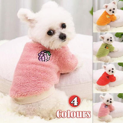 XL Puppy Pet Dog Fleece Warm Jumper Sweater Coat Small Yorkie Chihuahua Cat Clothes - Green