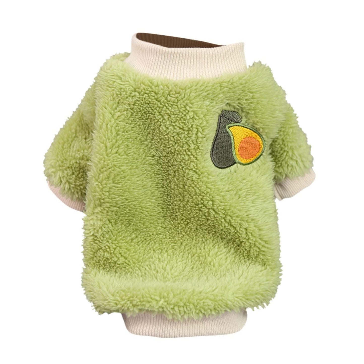 XL Puppy Pet Dog Fleece Warm Jumper Sweater Coat Small Yorkie Chihuahua Cat Clothes - Orange