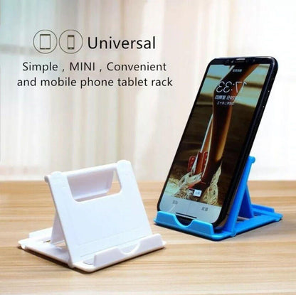 Universal Foldable Tablet and Phone Stand Adjustable Portable Desk Holder - Green