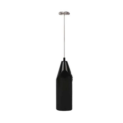 Electric Kitchen Mini Foamer Milk Frother Egg Beater Stirrer Whisk Mixer Tool - Silver