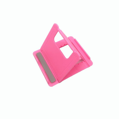 Universal Foldable Tablet and Phone Stand Adjustable Portable Desk Holder - White