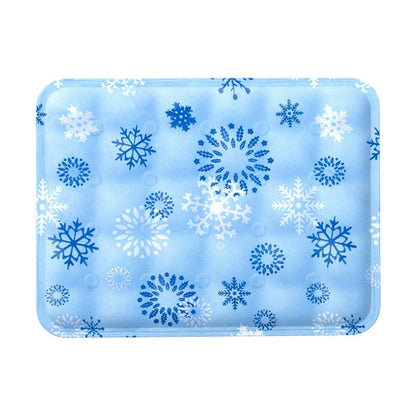 Cooling Ice Mat for Pets Summer Dog and Cat Cooling Pad Comfortable Pet Bed - Grey - 60x90cm