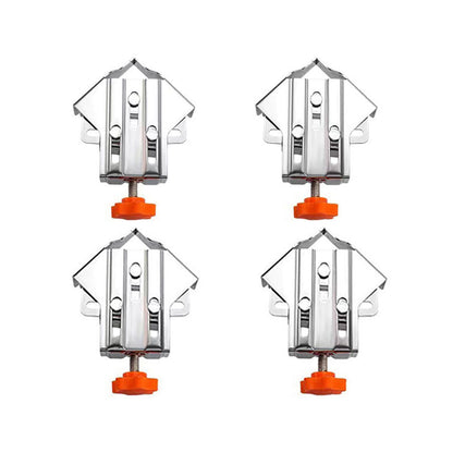 Angle Clamp Set 4pcs 90-Degree Adjustable L Shape Corner Woodworking Position - Closed style