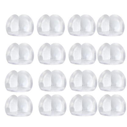 Transparent PVC Table Corner Guards Anti-Collision Protective Covers for Furniture - 1 PC