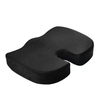 Orthopaedic Memory Foam Seat Cushion Support Back Pain Chair Pillow Car - Purple