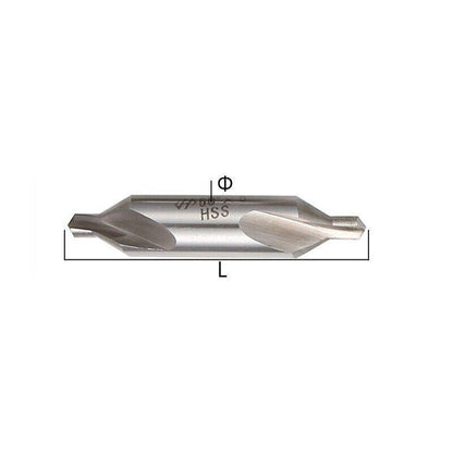 6Pcs Combined Center Drill Countersink Bit Lathe Mill Tackle Kit High Speed