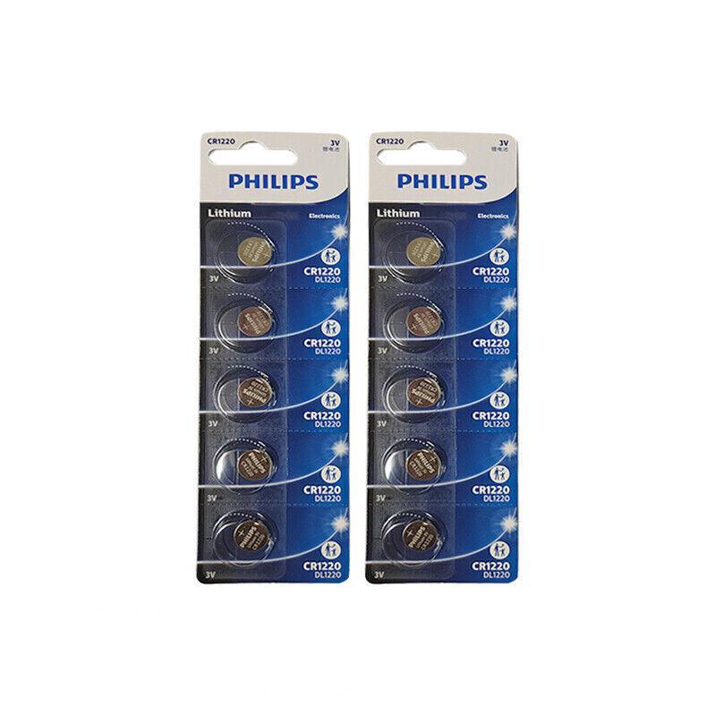 5-20Pcs Philips Cr1220 Cr1616 Cr1620 Cr1632 Cr2016 Cr2025 Cr2032 Button Battery - CR1620-10PCS