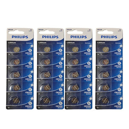 5-20Pcs Philips Cr1220 Cr1616 Cr1620 Cr1632 Cr2016 Cr2025 Cr2032 Button Battery - CR1620-20PCS