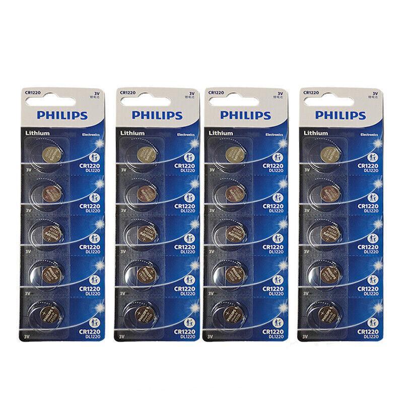 5-20Pcs Philips Cr1220 Cr1616 Cr1620 Cr1632 Cr2016 Cr2025 Cr2032 Button Battery - CR1632-5PCS