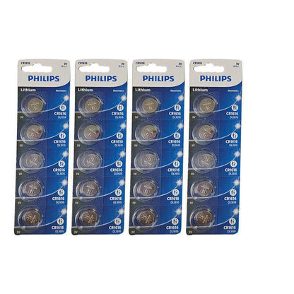 5-20Pcs Philips Cr1220 Cr1616 Cr1620 Cr1632 Cr2016 Cr2025 Cr2032 Button Battery - CR2032-5PCS