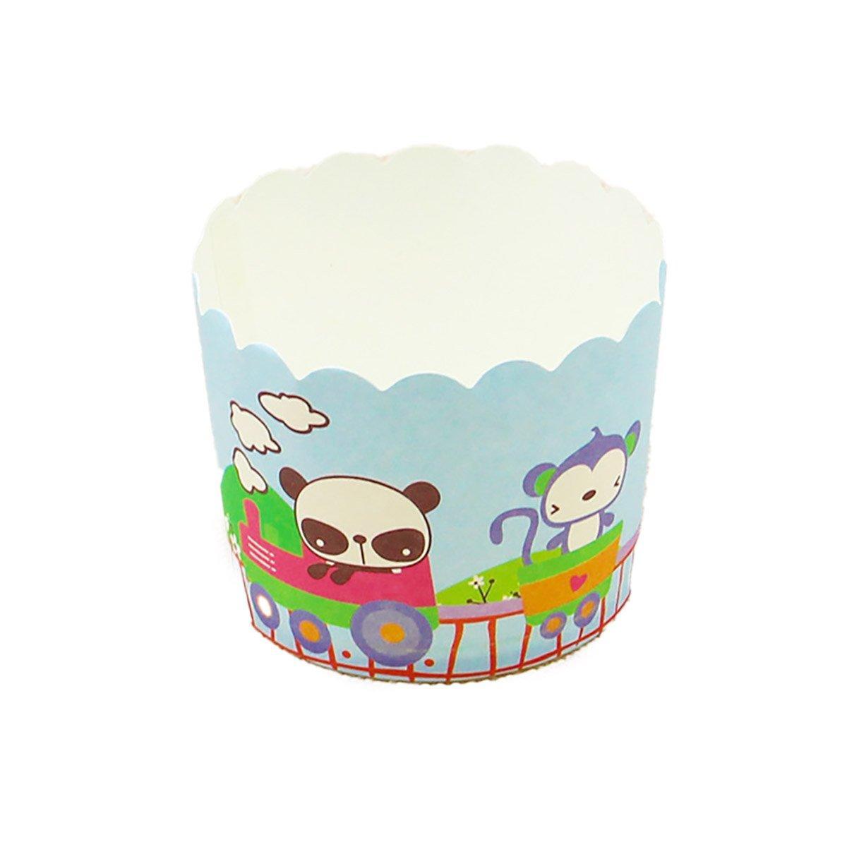 500pcs Colorful Cupcake Muffin Baking Cups Greaseproof Nonstick Paper Liners - Cupcake-500pcs-LSFTN