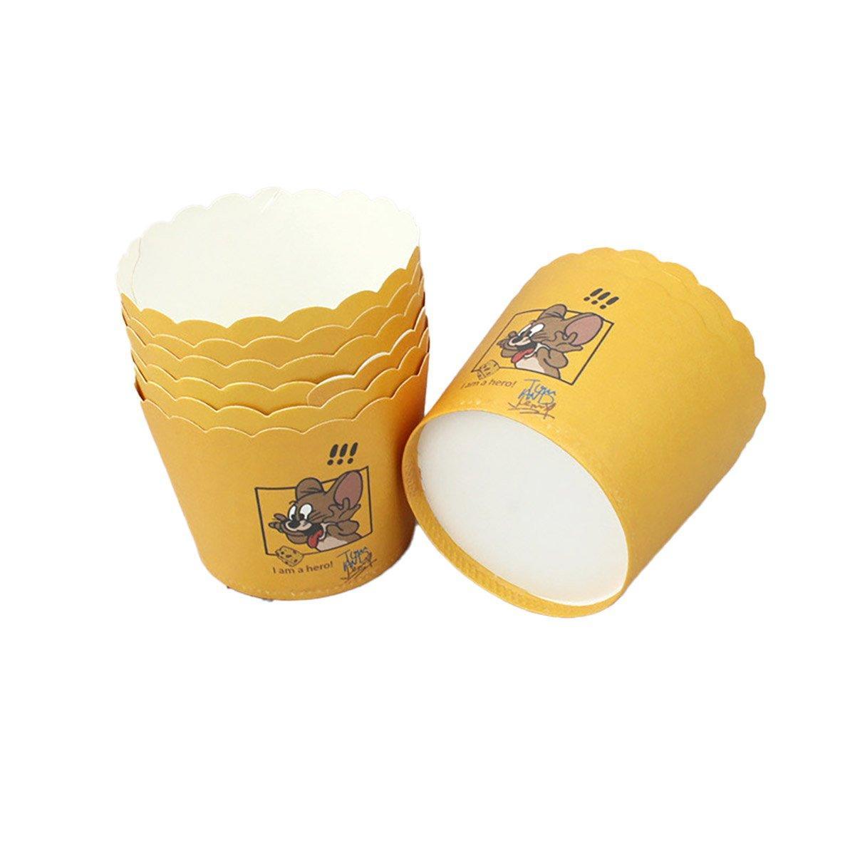 500pcs Colorful Cupcake Muffin Baking Cups Greaseproof Nonstick Paper Liners - Cupcake-500pcs-LSFTN
