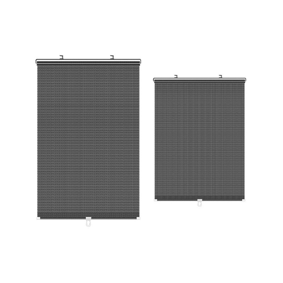 Car Window Sun Shade Retractable Side Visor Shield Cover Roll Curtain For Auto Use - 40x125cm