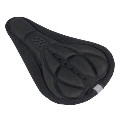 Thick Silicone Bike Seat Cover Comfort Gel Cycling Bicycle Saddle Cushion Pad - Set of 4 Colours