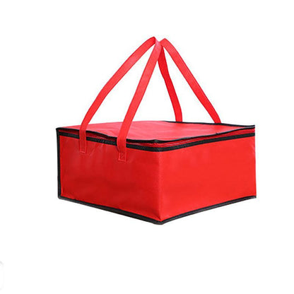 Pizza Delivery Bag Insulated Thermal Food Container Backpack Storage Insulated - White