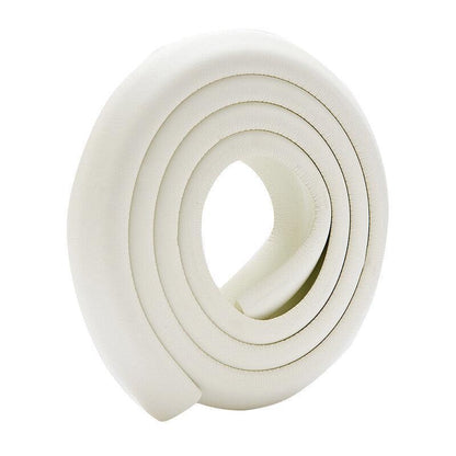 Foam Edge Guard Strip for Desks and Tables with Corner Protector Bumper Tape - Brown