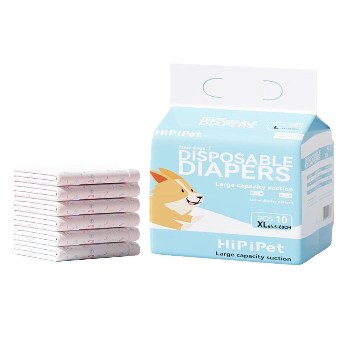 Dog Physiological Pants Pet Diaper Underwear for Hygiene and Incontinence Management - Female - L