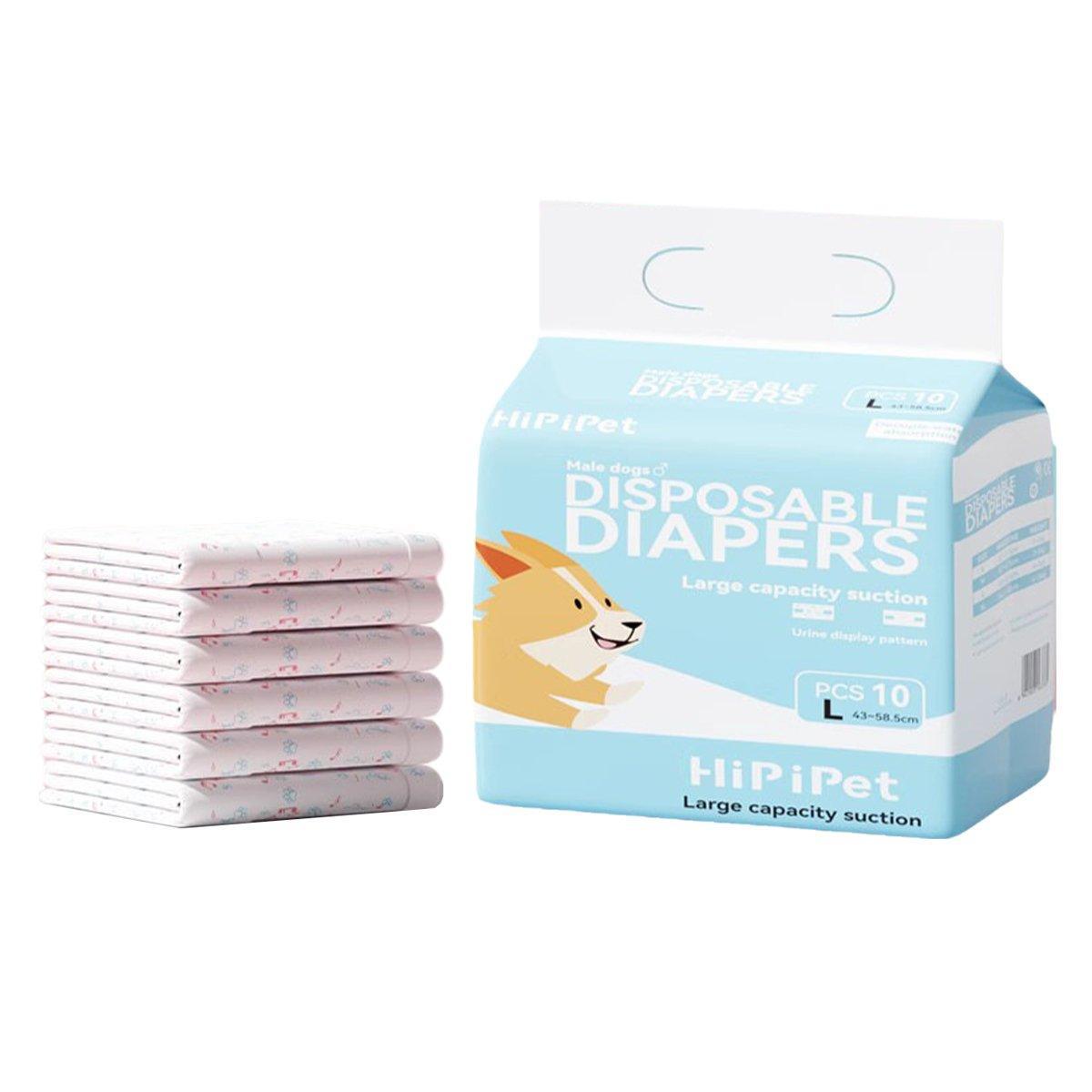Dog Physiological Pants Pet Diaper Underwear for Hygiene and Incontinence Management - Male - S