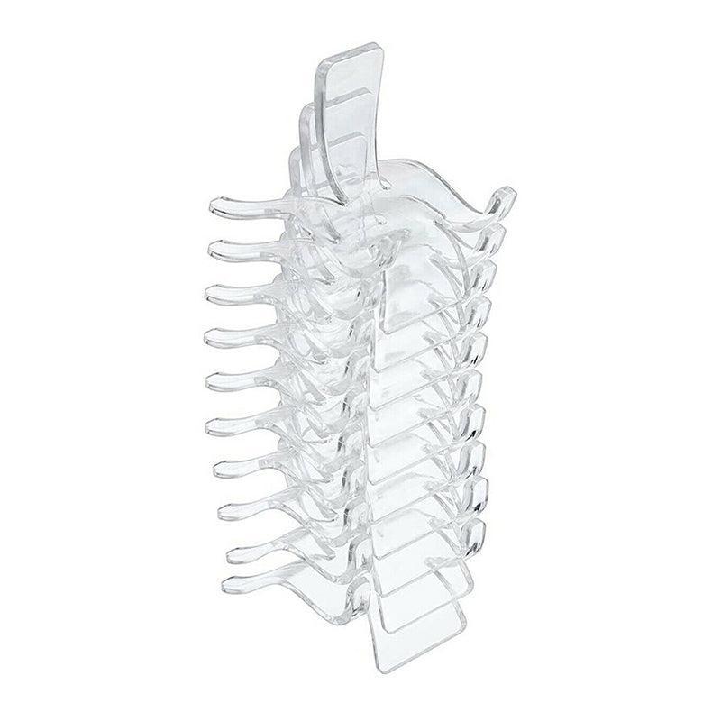 10pcs Acrylic Display Stands for Crystals Minerals Geodes Jewellery Ornament Holder - M 5.5X4.5X5cm