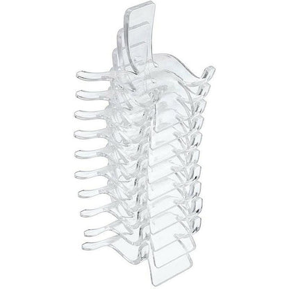 10pcs Acrylic Display Stands for Crystals Minerals Geodes Jewellery Ornament Holder - S 3.8X3X3.5cm