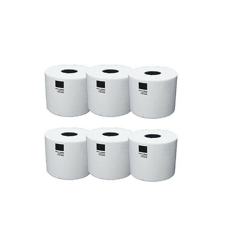 8 Rolls Compatible Brother Dk11201 400 Address Labels 29X90Mm Ql570 Ql700 Ql1050
