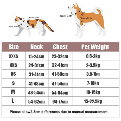 Dog Harness Cat Lead Puppy Leash Vest Mesh Breathe Adjustable Braces Small Pet Pink - XXS