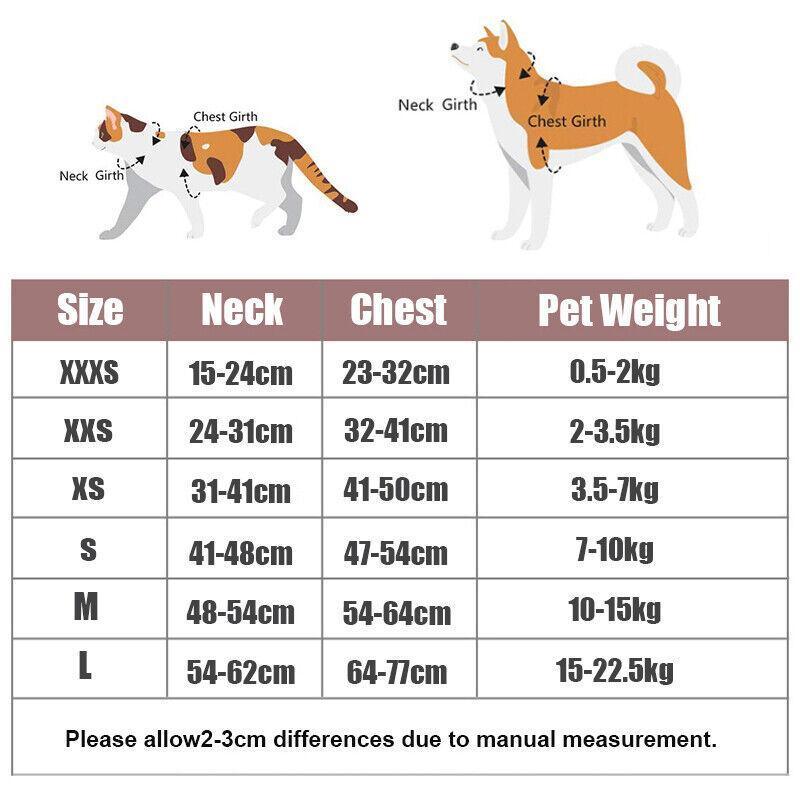 Dog Harness Cat Lead Puppy Leash Vest Mesh Breathe Adjustable Braces Small Pet Pink - S