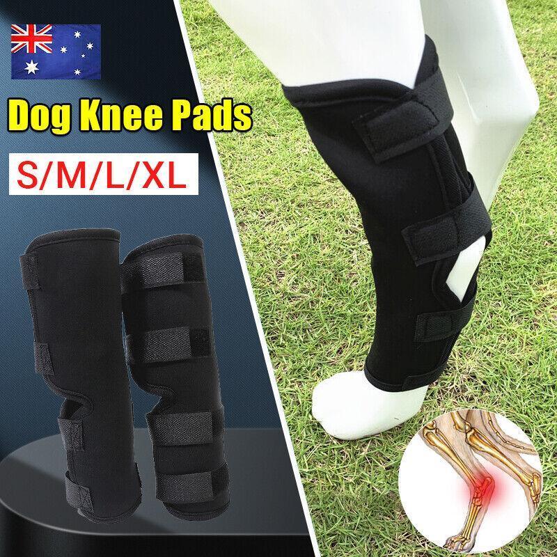 S/M/L/Xl Pet Dog Knee Support Brace Leg Hock Front Back Protector Compression - XL