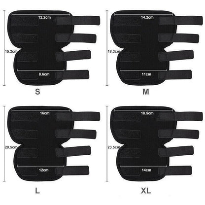 S/M/L/Xl Pet Dog Knee Support Brace Leg Hock Front Back Protector Compression - XL