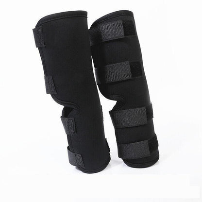 S/M/L/Xl Pet Dog Knee Support Brace Leg Hock Front Back Protector Compression - L
